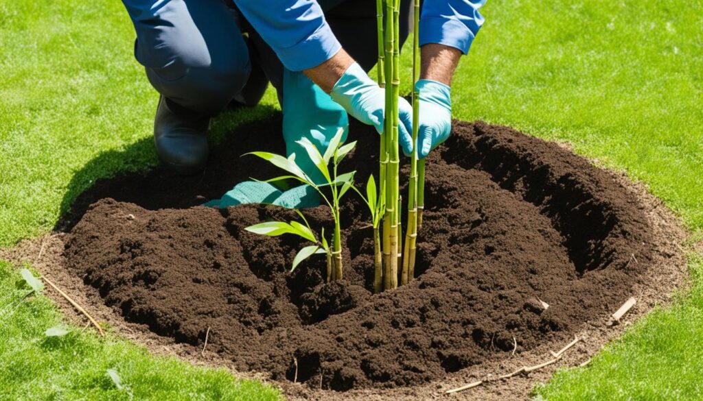 Planting Phyllostachys Edulis