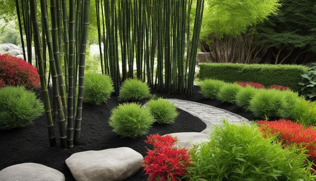 black bamboo spread control