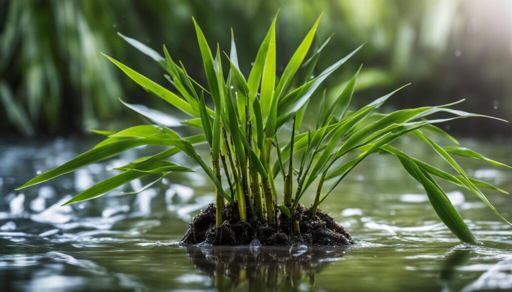 Bamboo growth