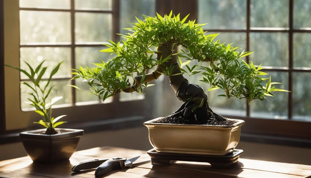 Bonsai bamboo care