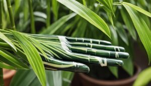 Chimonobambusa marmorea var. variegata - Variegated Marble Bamboo