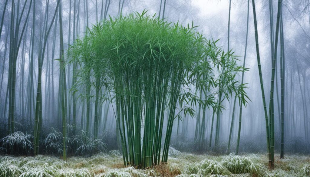 Cold-hardy bamboo