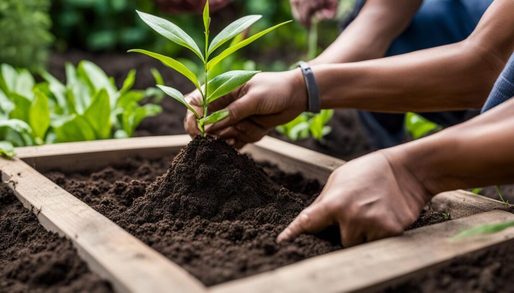 Fargesia robusta planting