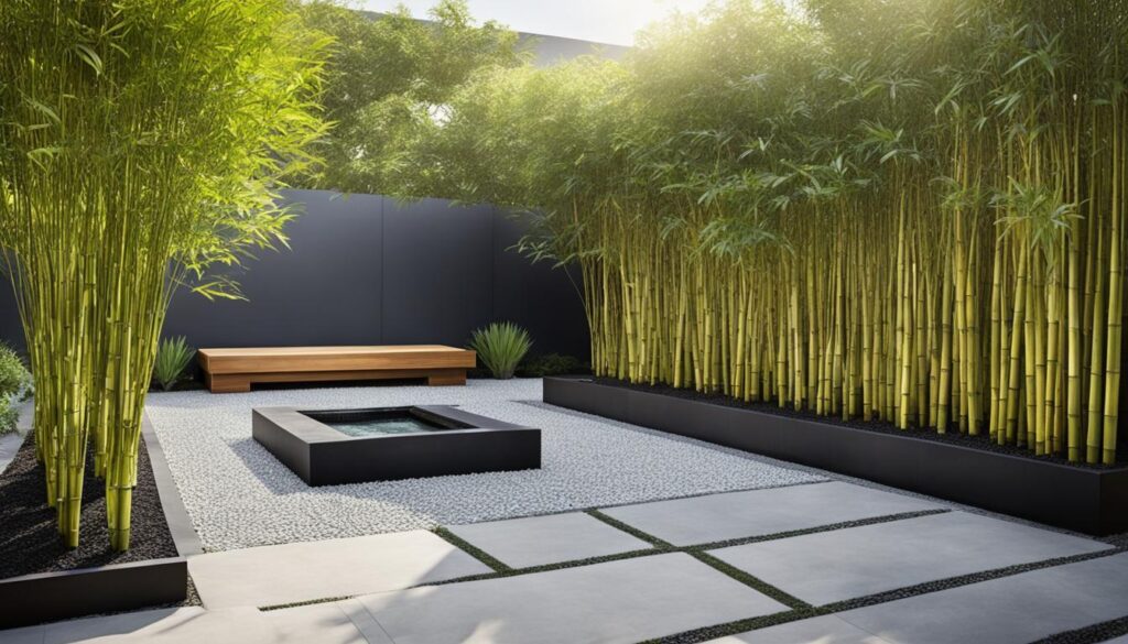 Landscaping uses of Borinda Bamboo