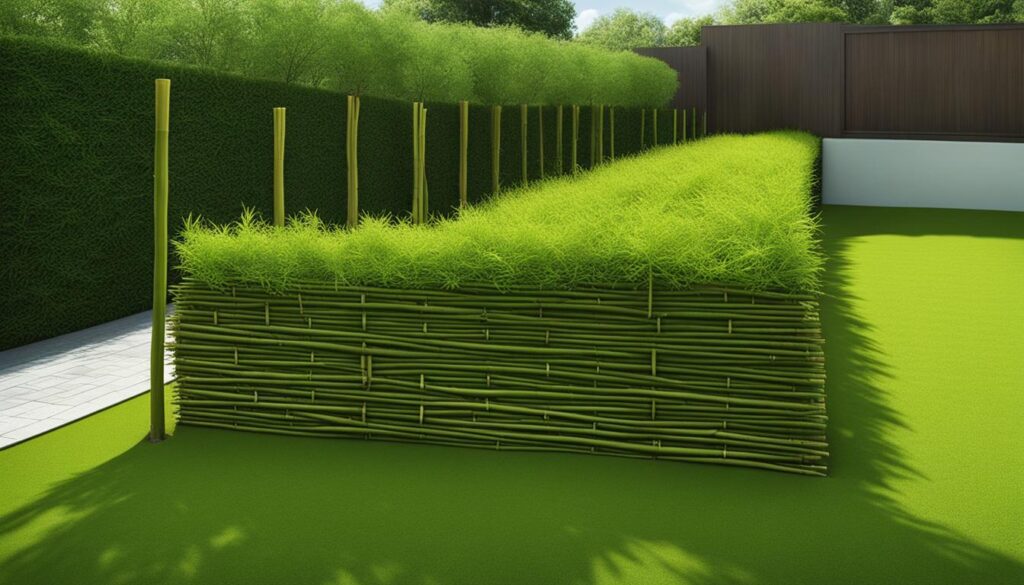 Rhizome Barrier for Bamboo Hedge Control