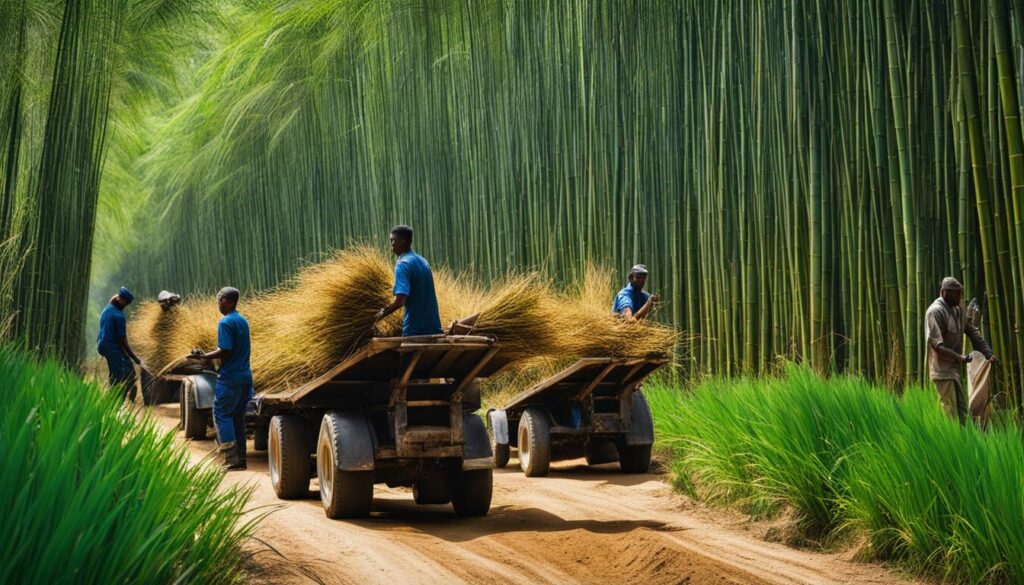 Sustainable Harvesting of Gigantochloa Albociliata