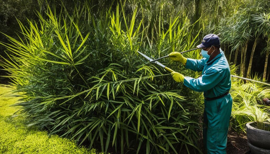 bamboo maintenance