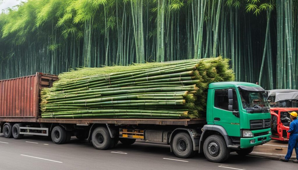 bamboo shipping