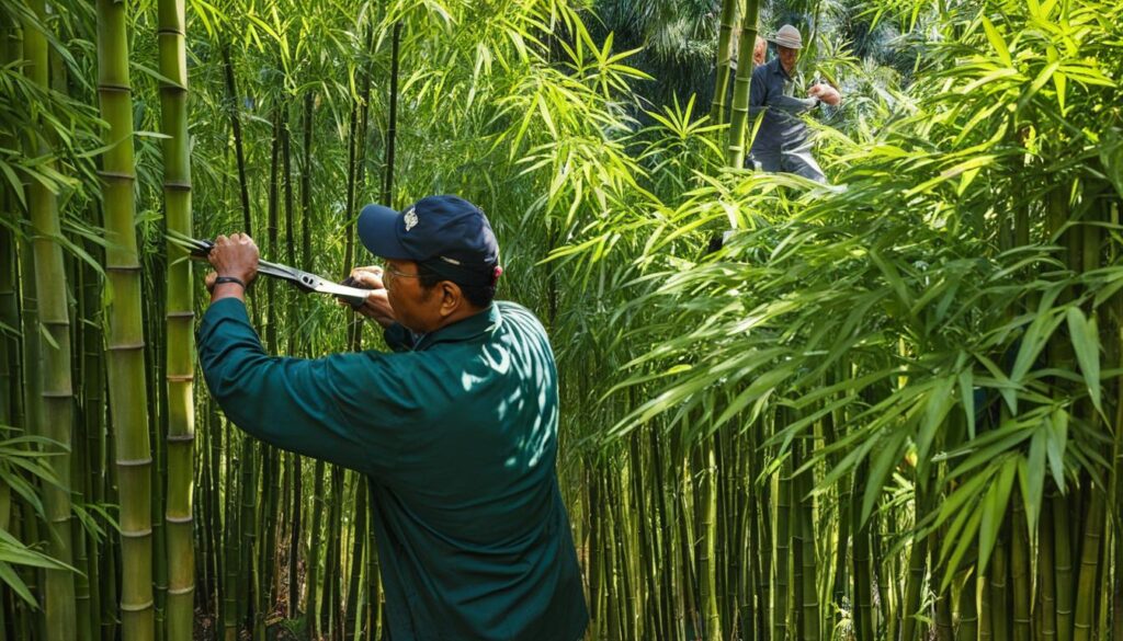 clumping bamboo care