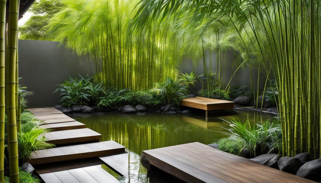 Landscaping Ideas with Gigantochloa levis