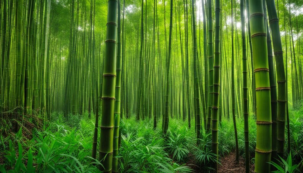 environmental benefits of Wright's Giant Thorny Bamboo