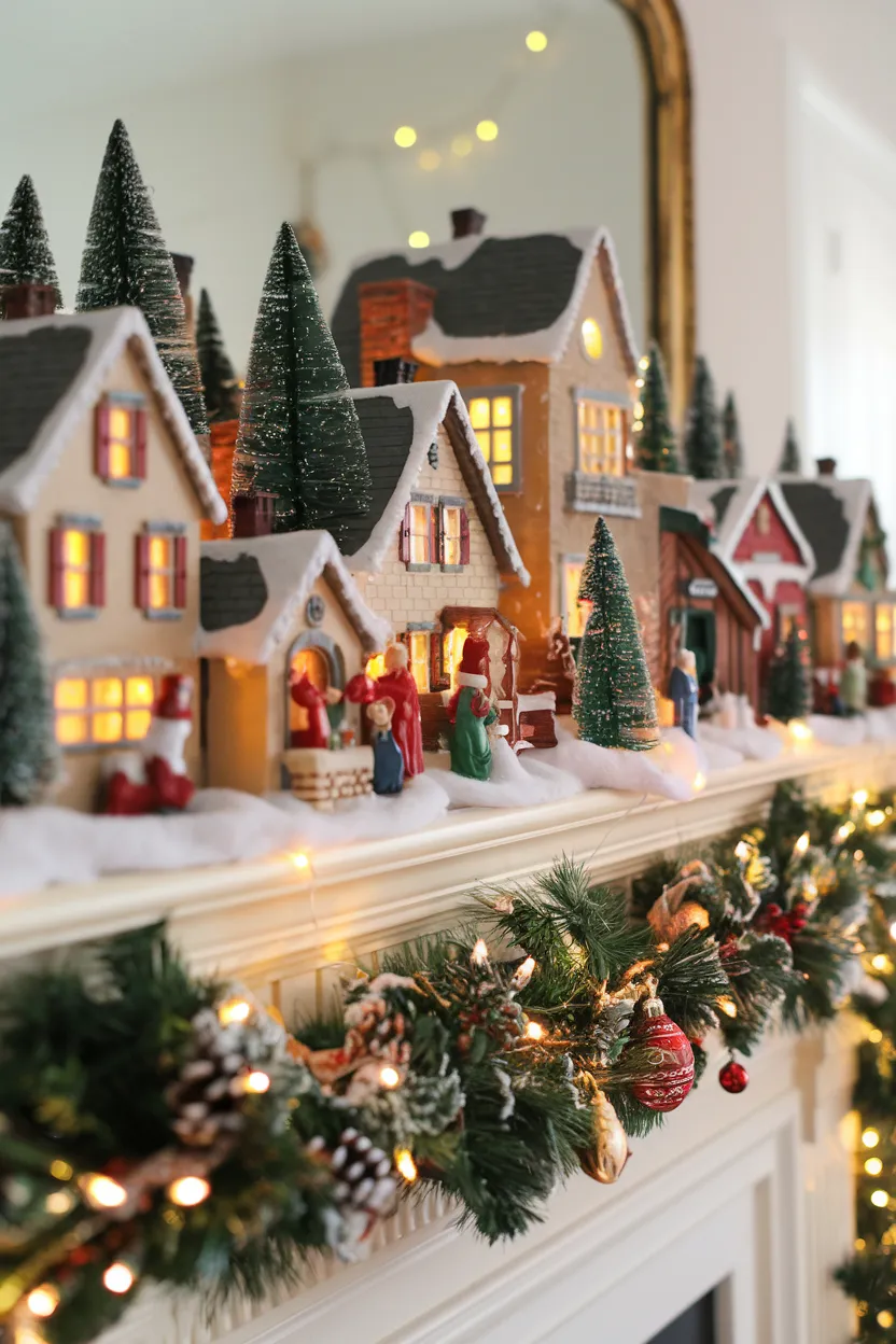 10. Holiday Village Display