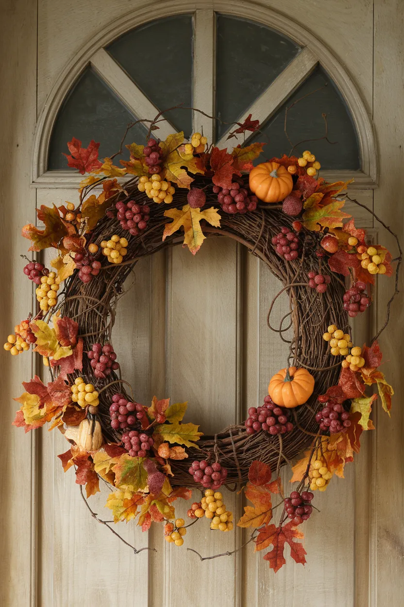 15. Grapevine Garland Wreath