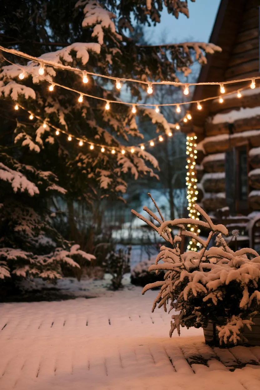 2. LED Christmas String Lights