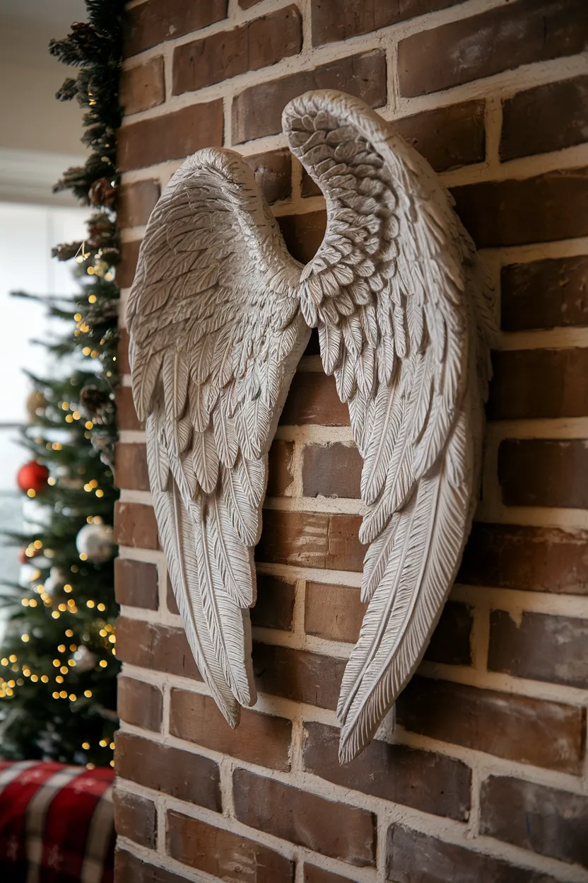 24. Angel Wings Wall Sculpture