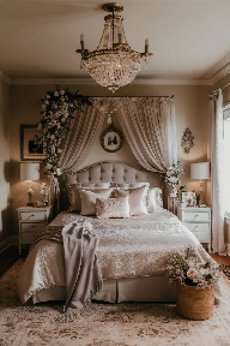 19. Romantic Elegance Bedroom