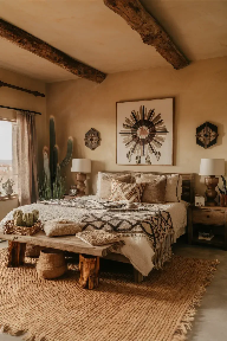 24. Southwestern Desert Bedroom