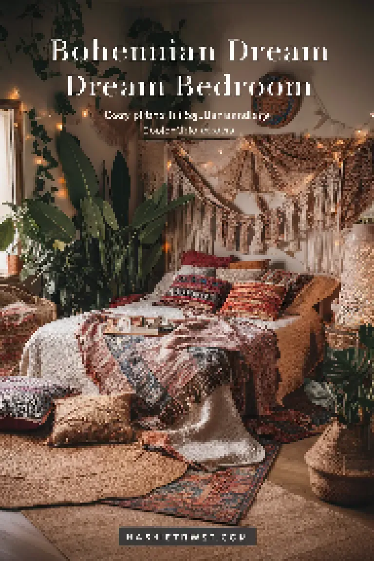 5. Bohemian Dream Bedroom