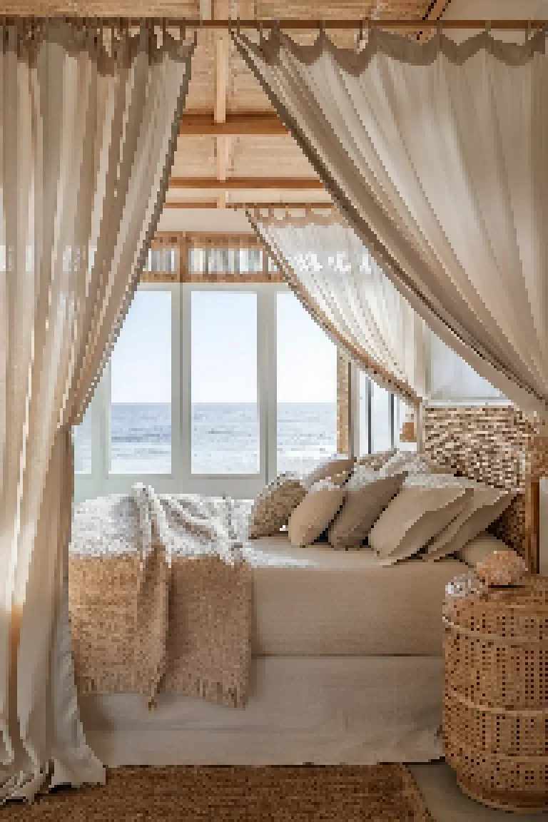 7. Coastal Beach Bedroom