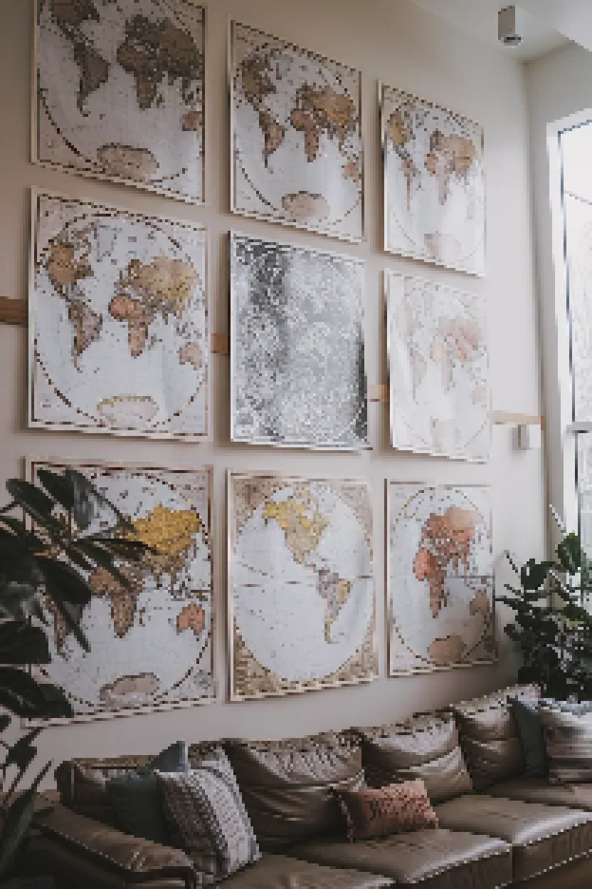 9. Oversized Wall Maps