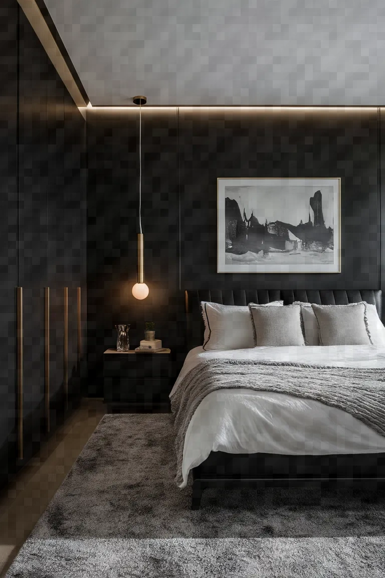 1. Modern Elegance Best Black Bedroom Decor Ideas