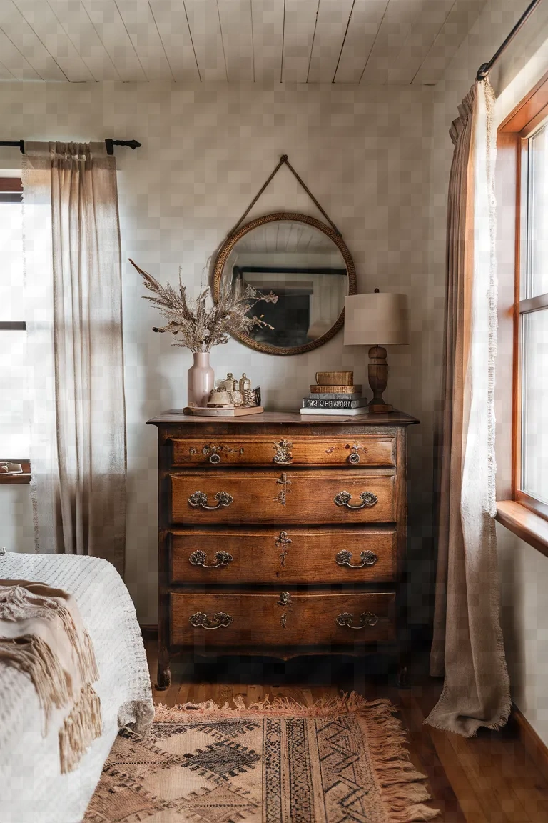 14. Antique Chest Of Drawers