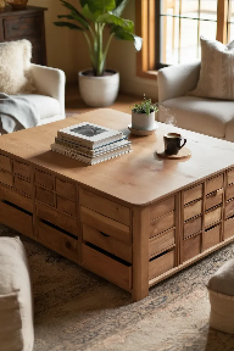 14. Drawer Coffee Table