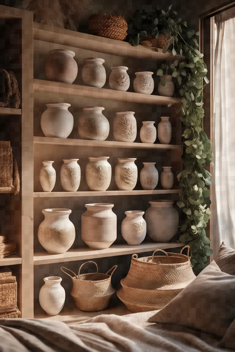 16. Ceramic Jar Storage