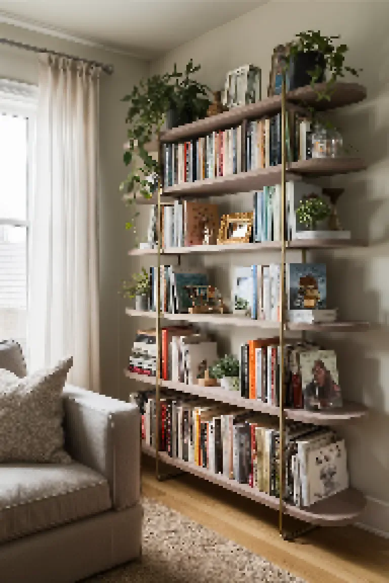 2. Multi-tiered Bookshelf