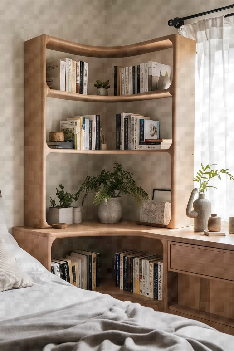 7. Corner Shelf Unit