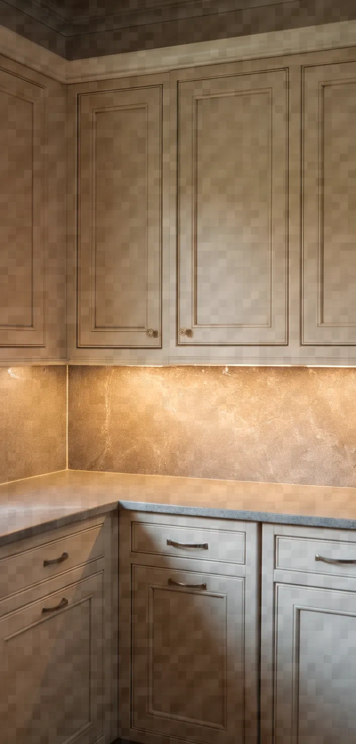 1. Shaker Beige Cabinets