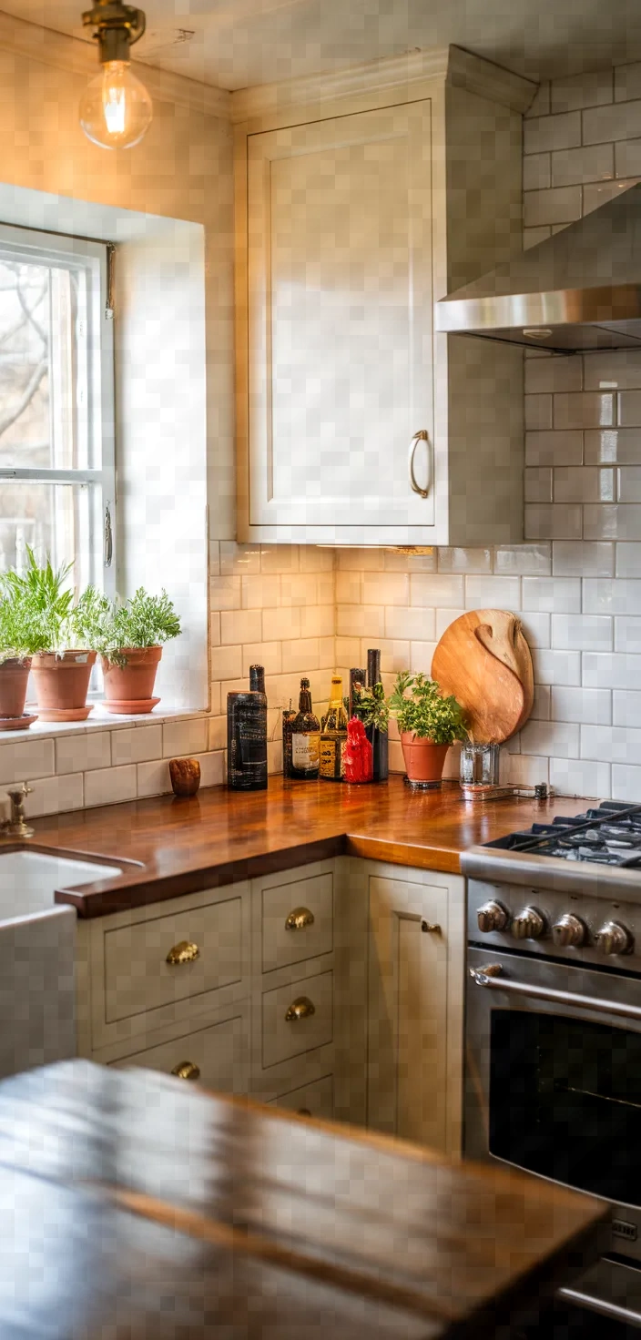 1. Shaker Style Antique White Cabinets
