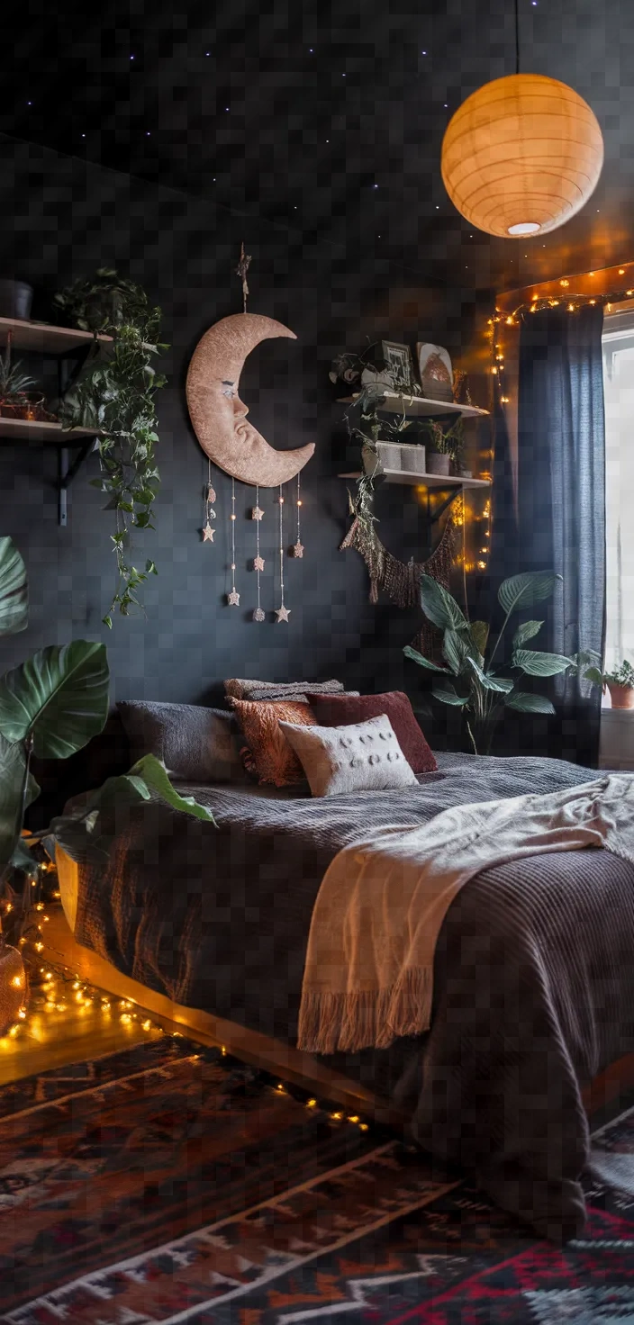 10. Celestial Goth Boho