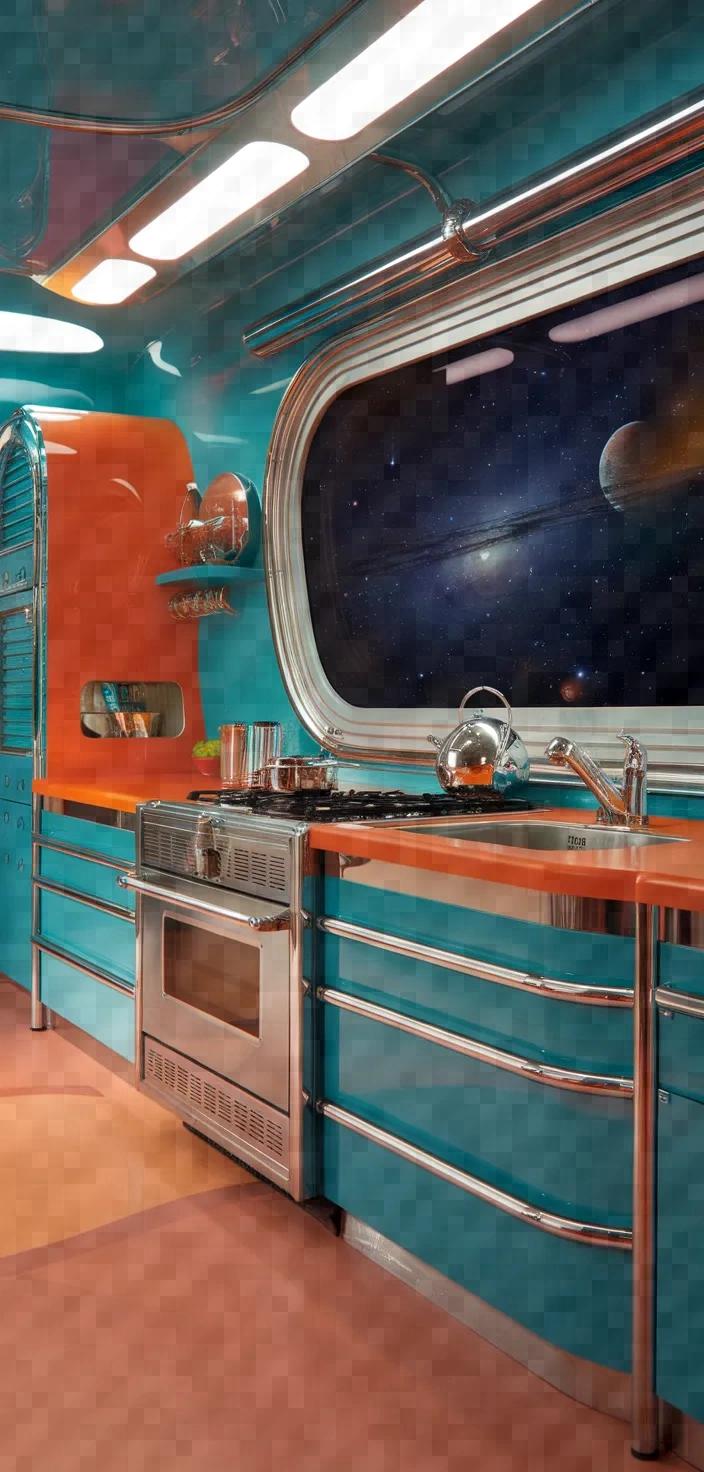 12. Space Age Kitchen