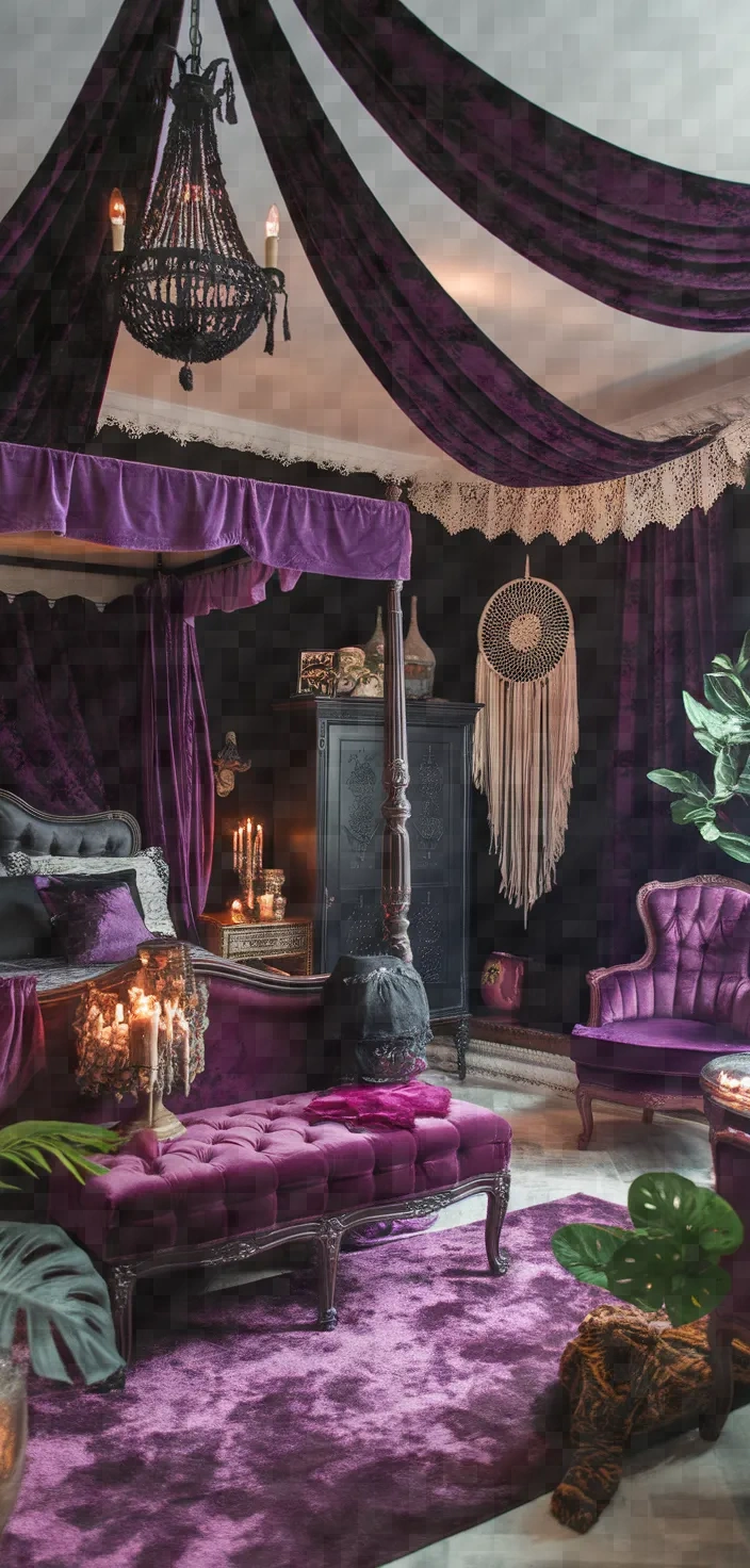 14. Velvet Goth Boho