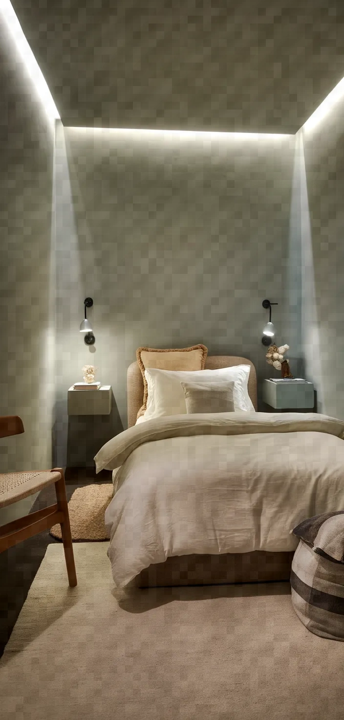 15. Wall-mounted Nightstands