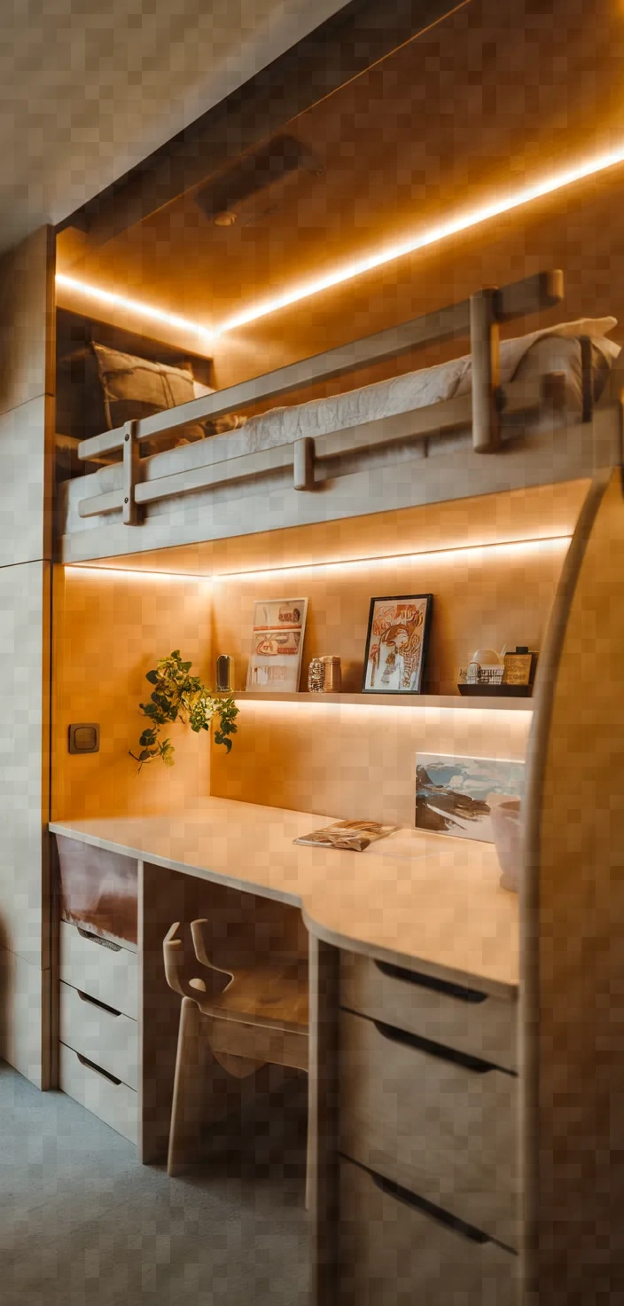 2. Loft Bed Setup