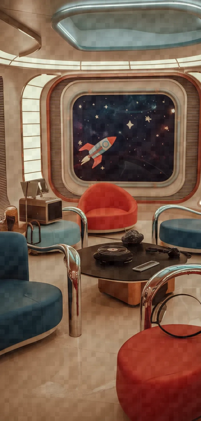20. Space Age Living Room