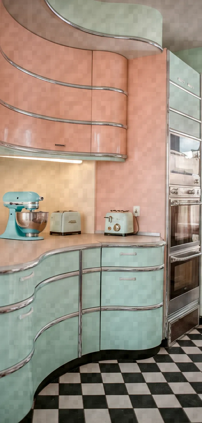 21. Streamline Moderne Kitchen