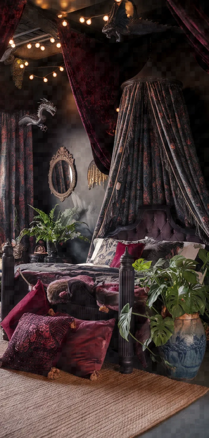 22. Mythical Creatures Goth Boho