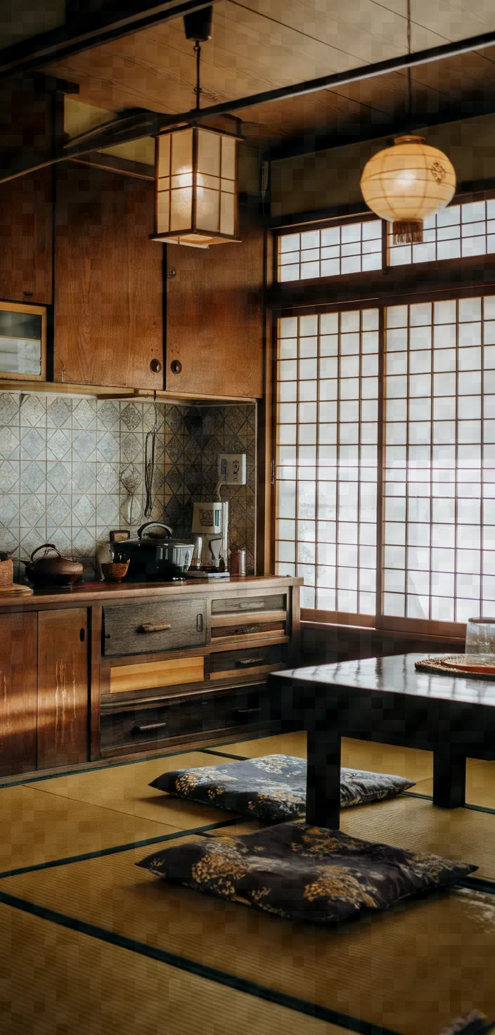 23. Japanese Retro Kitchen