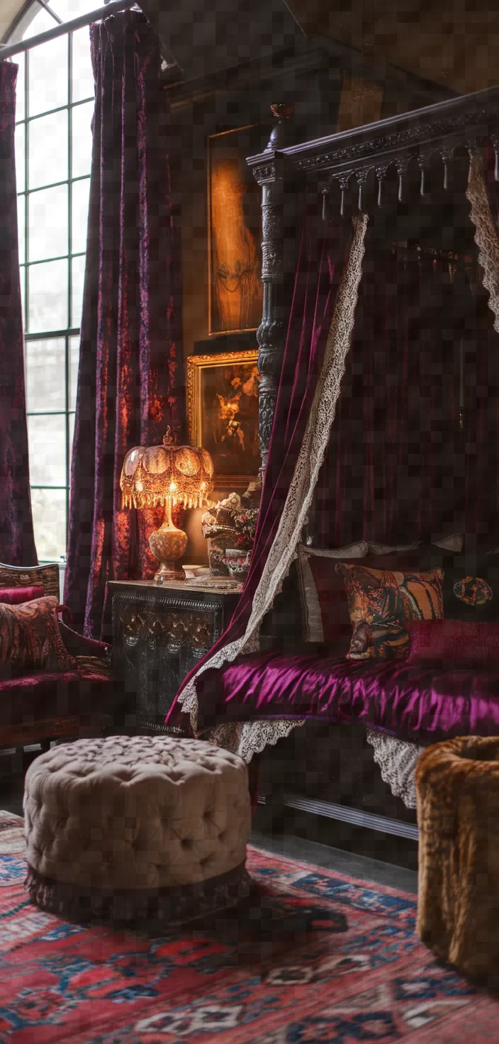 25. Neo-Victorian Goth Boho