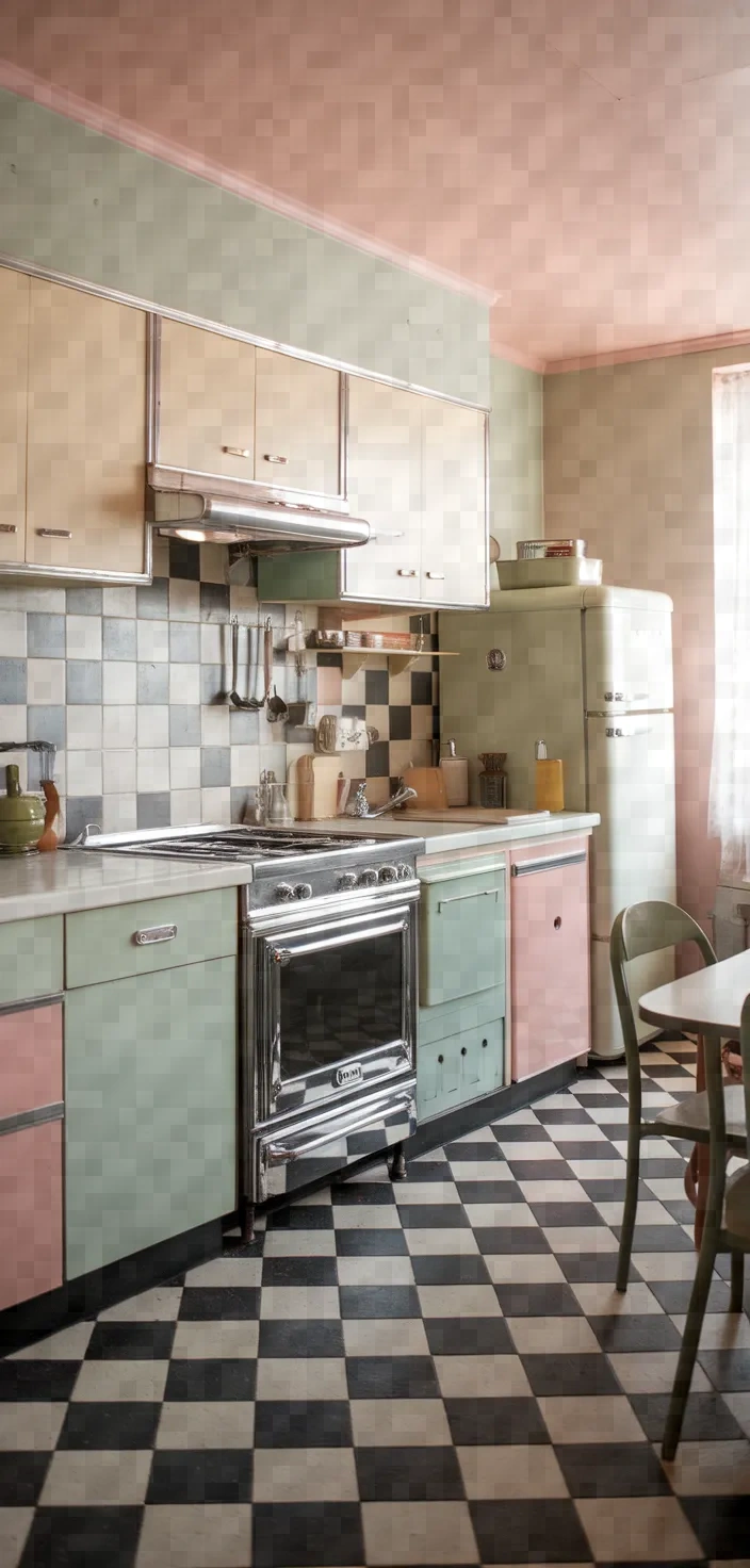 27. Post-War Retro Kitchen