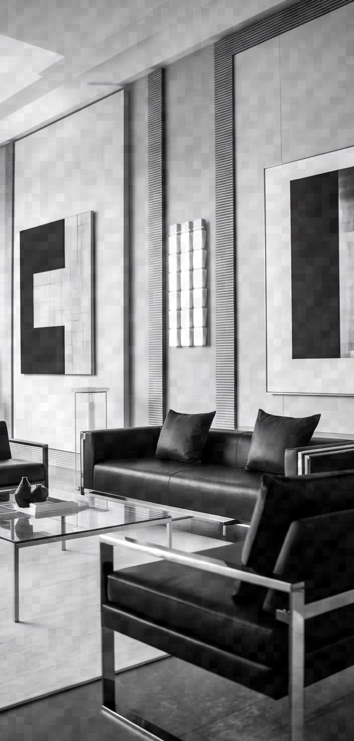3. Black & White Chic