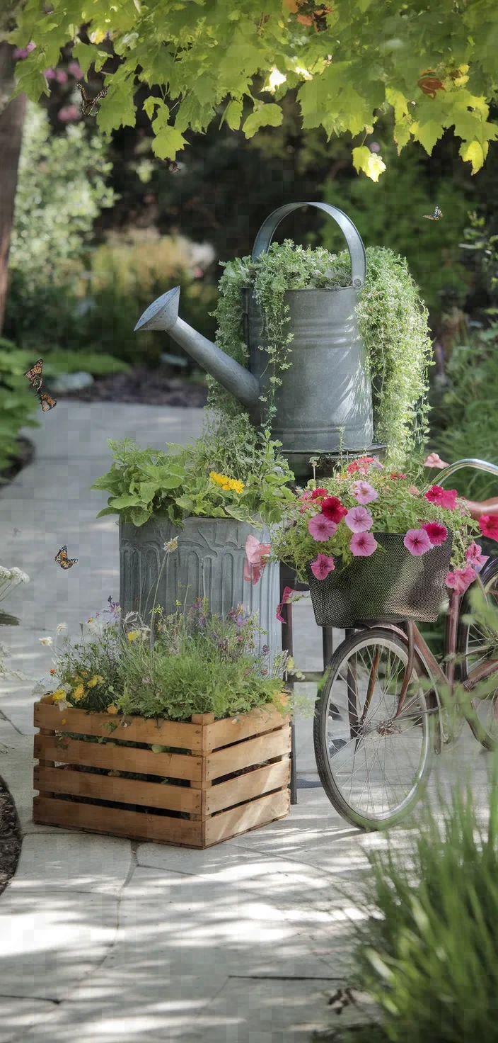 3. Recycled Planters