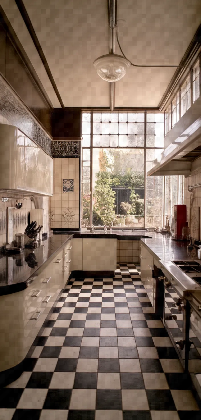 5. Art Deco Kitchen